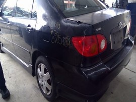 2003 TOYOTA COROLLA, BLACK, S MODEL, 1.8L,  AT,  Z25189